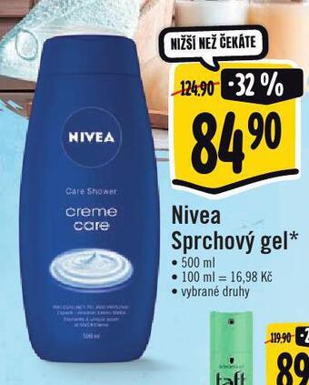 Albert Nivea sprchový gel nabídka