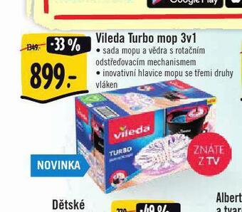 Albert Vileda turbo mop nabídka