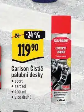 Carlson čistič palubní desky