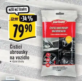 Albert Čisticí ubrousky na vozidlo nabídka