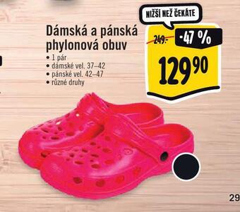 Albert Dámská a pánská phylonová obuv nabídka