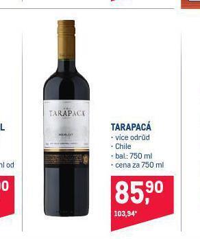 Makro Tarapacá nabídka