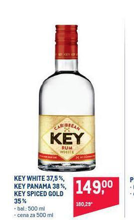 Makro Key white 37,5% nabídka
