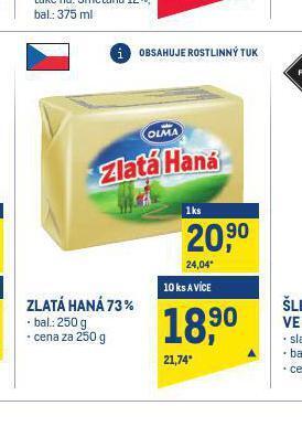 Makro Zlatá haná 73% nabídka