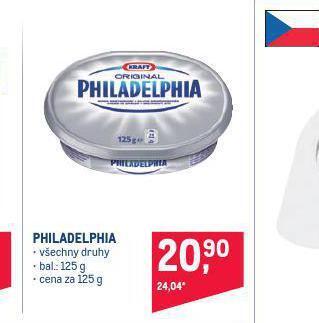 Makro Philadelphia nabídka