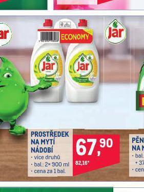 Makro Jar prostředek na mytí nádobí nabídka