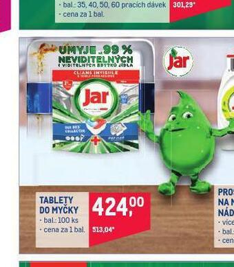 Makro Jar tablety do myčky nabídka