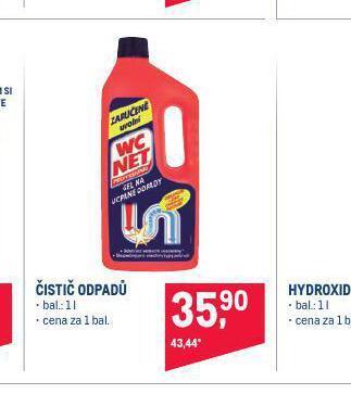 Makro Wc net čistič odpadů nabídka