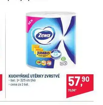 Makro Zewa original kuchyňské utěrky nabídka