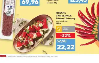 Kaufland Pikantní feferony nabídka