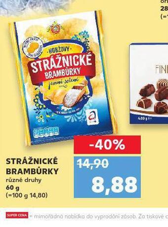 Kaufland Strážnické brambůrky nabídka