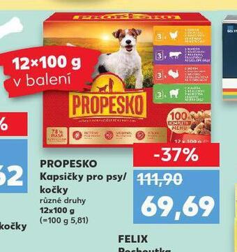 Kaufland Propesko kapsičky pro psy nabídka