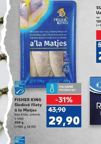 Kaufland Sleďové filety á la matjes nabídka