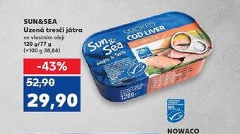 Kaufland Uzená tresčí játra nabídka