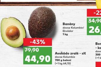 Kaufland Avokádo zralé nabídka