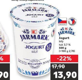 Kaufland Jogurt bílý nabídka