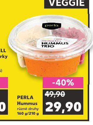 Kaufland Perla hummus nabídka