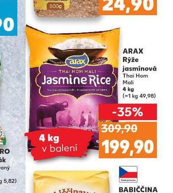 Kaufland Arax rýže jasmínová nabídka