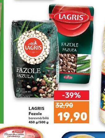 Kaufland Lagris fazole nabídka