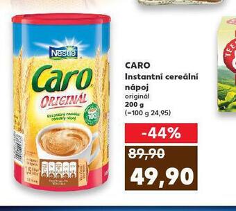 Kaufland Caro instantní cereální nápoj nabídka