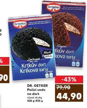Kaufland Dr. oetker pečící směs nabídka