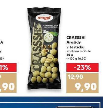 Kaufland Crasssh! arašídy v těstíčku nabídka