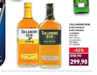 Kaufland Tullamore dew 40% nabídka