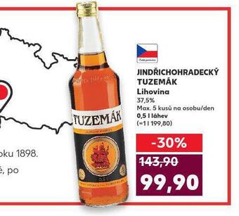 Kaufland Jindřichohradecký tuzemák nabídka
