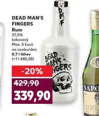 Kaufland Dead man´s fingers rum nabídka