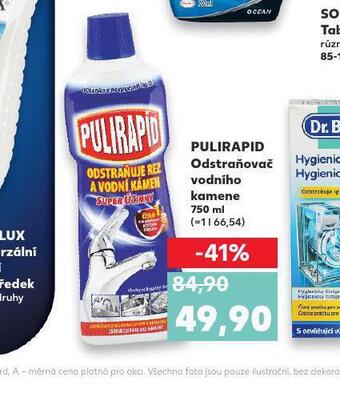 Kaufland Pulirapid odstraňovač vodního kamene nabídka
