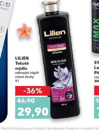 Kaufland Lilien tekuté mýdlo nabídka