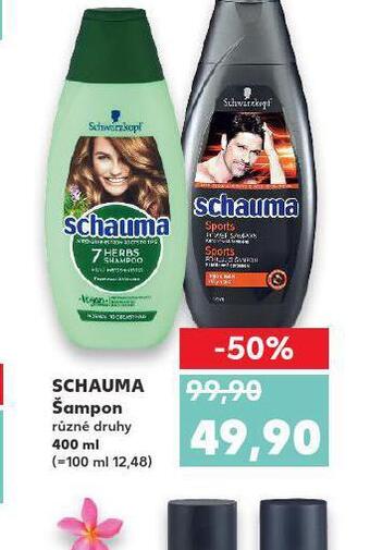 Kaufland Schauma šampon nabídka