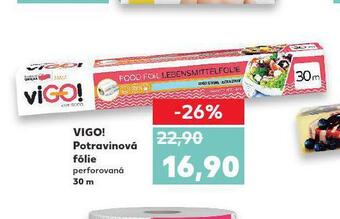 Kaufland Vigo potravinová fólie nabídka