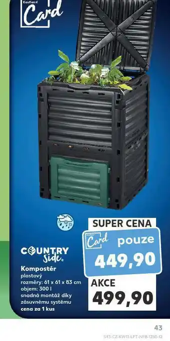 Kaufland Kompostér nabídka