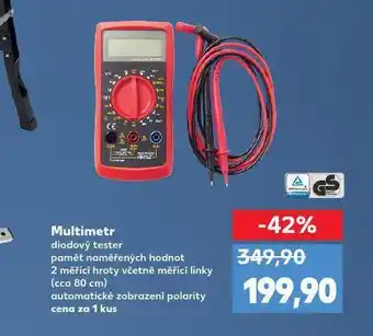 Kaufland Multimetr nabídka