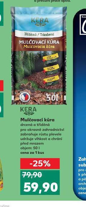 Kaufland Mulčovací kůra nabídka