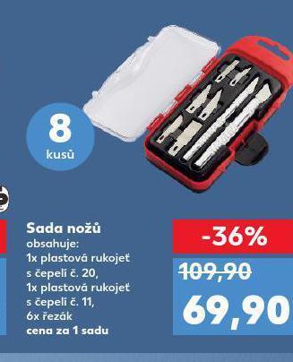 Kaufland Sada nožů nabídka