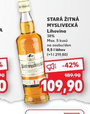 Kaufland Stará žitná myslivecká nabídka