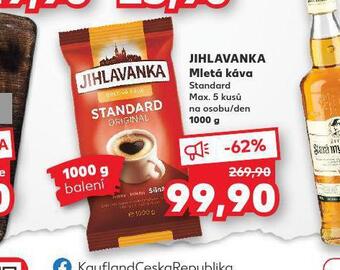 Kaufland Jihlavanka mletá káva nabídka