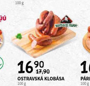 Terno Ostravská klobása nabídka
