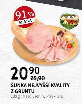 Terno Šunka nejvyšší jakosti nabídka