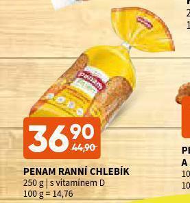 Terno Penam ranní chlebík nabídka
