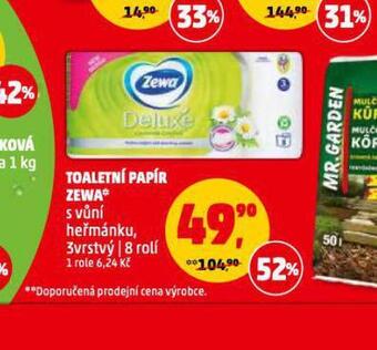 Penny Market Zewa deluxe toaletní papír nabídka