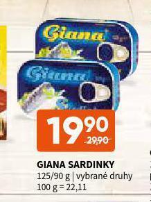 Terno Giana sardinky nabídka