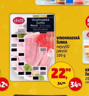 Penny Market Vinohradská šunka nabídka