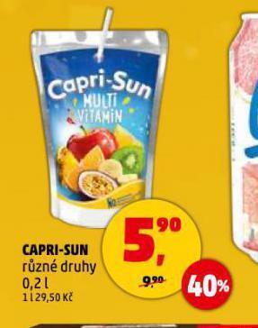 Penny Market Capri sun nabídka