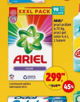 Penny Market Ariel prací prostředek nabídka
