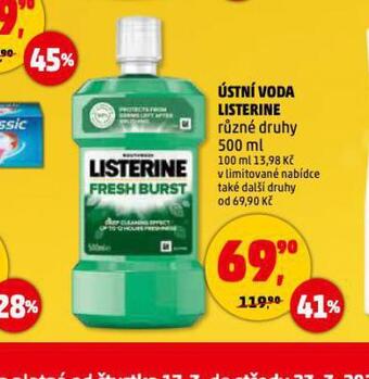 Penny Market Listerine ústní voda nabídka