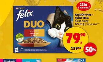 Penny Market Felix kapsičky pro kočky nabídka