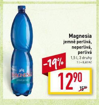 Billa Magnesia nabídka